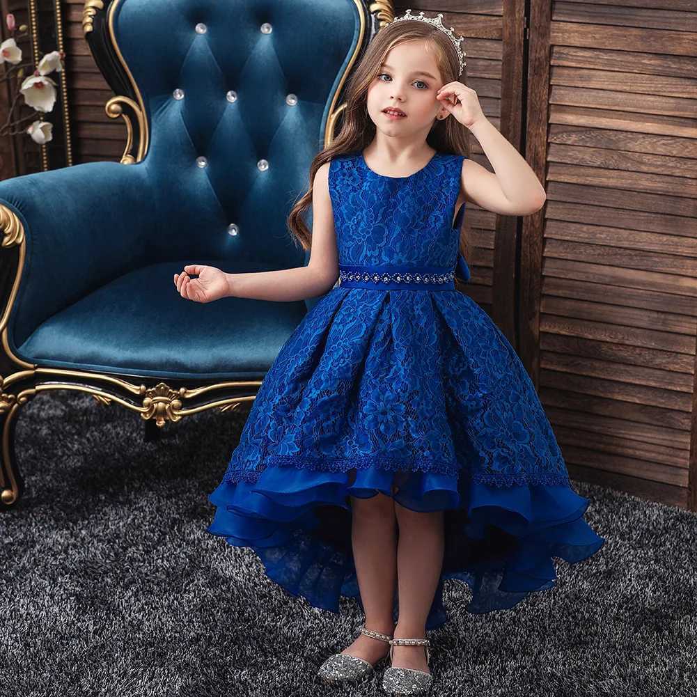 Elegant Summer Girls Dress Princess Children Par Gown Kids for Birthday Wear Flower Girl Dresses Pageant Dresses for GirlsXJ250108