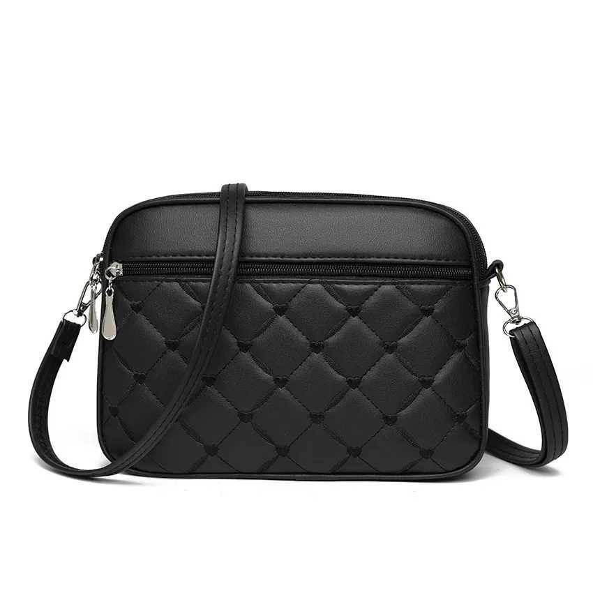 2024 Ladies with High-end and Exquisite Bags New Womens Summer Handbag Versatile Foreign Trade Crossbody Small Square BagsXJ250108