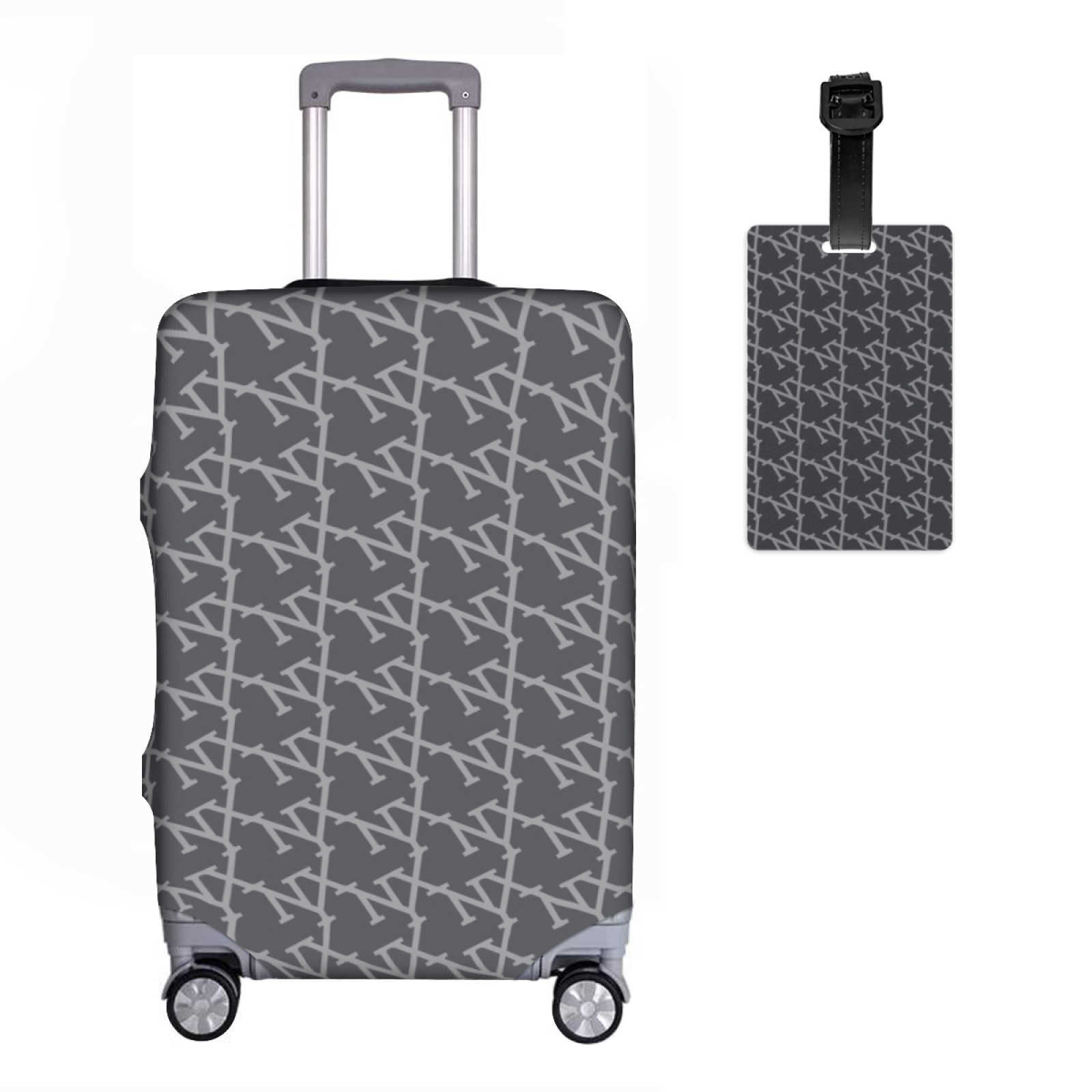 NXY Luggage Cover And Luggage Tag Combination Suitcase Protective Cover Dust Covers For 19 To 32 Inch Travel Accessories Supplies 250109