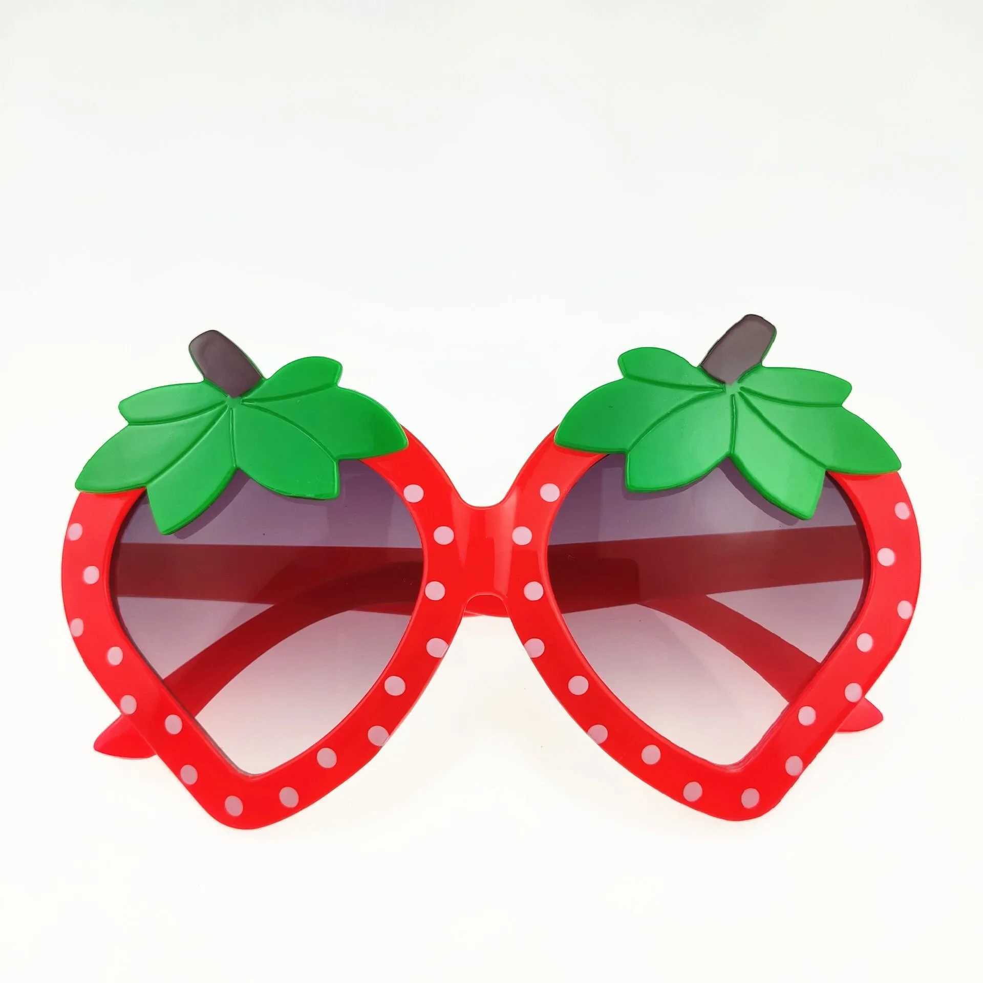 Childrens Strberry Fun Glasses Par Photo Decoration Birthday Wedding Supplies Adult Childrens Glasses Accessories Props W250109