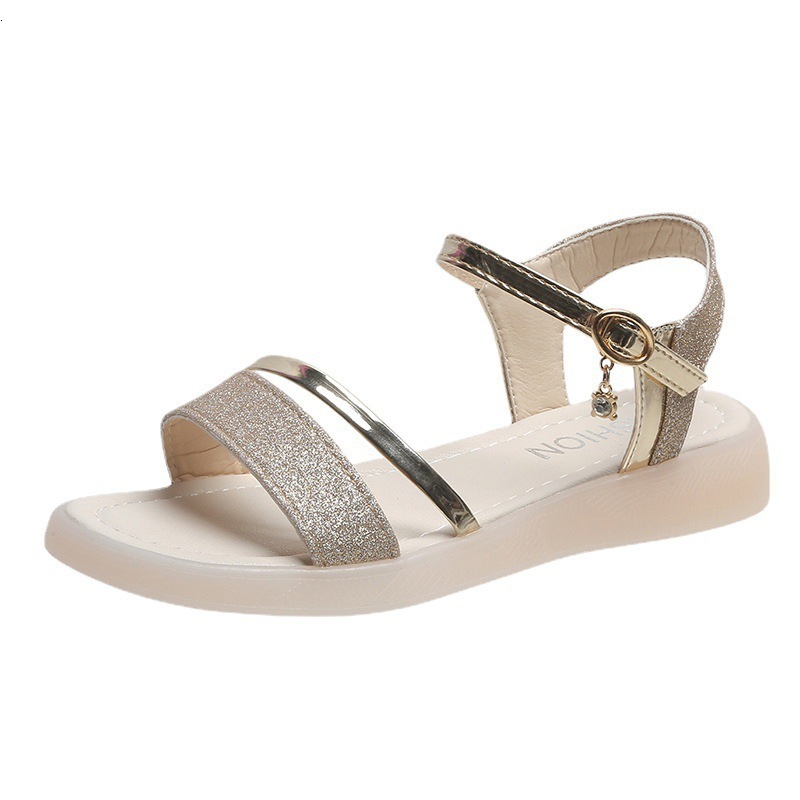 Ddmywed Summer New Round Head Casual Thick Bottom Fairy Style Outerwear Women's Flat Sandals Chinese Brand Shoes F0109-29 ddmythur
