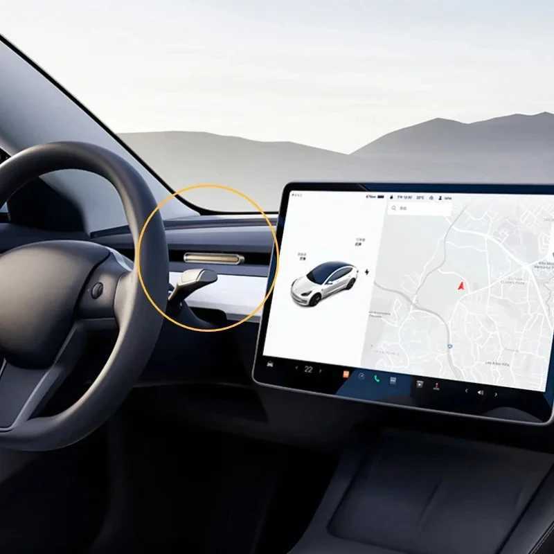 Car Air Freshener Tesla Model 3 Y Instrument Panel perfume Air Purifier Aromatherapy Decoration Car Interior H250108