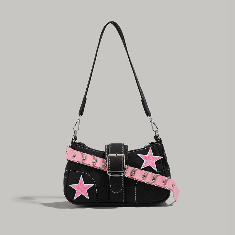 Y2K Youthful Sweet Cool Hot Girl High-End Arm Bags - New Star Design Single Shoulder Bag