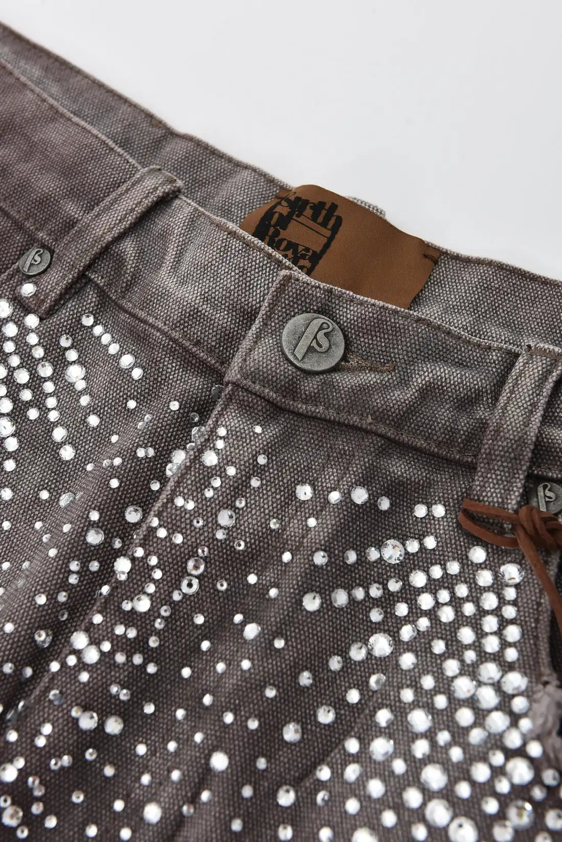 Streetwear Shorts Y2K Jeans American Retro s Sequins Baggy Denim Gym Mens Fashion Creative Casual 250107
