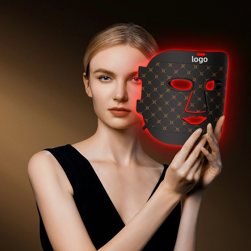7 colors red light therapy led red light therapy anti-aging infrared light beauty mask skin care silicone facial led face mask