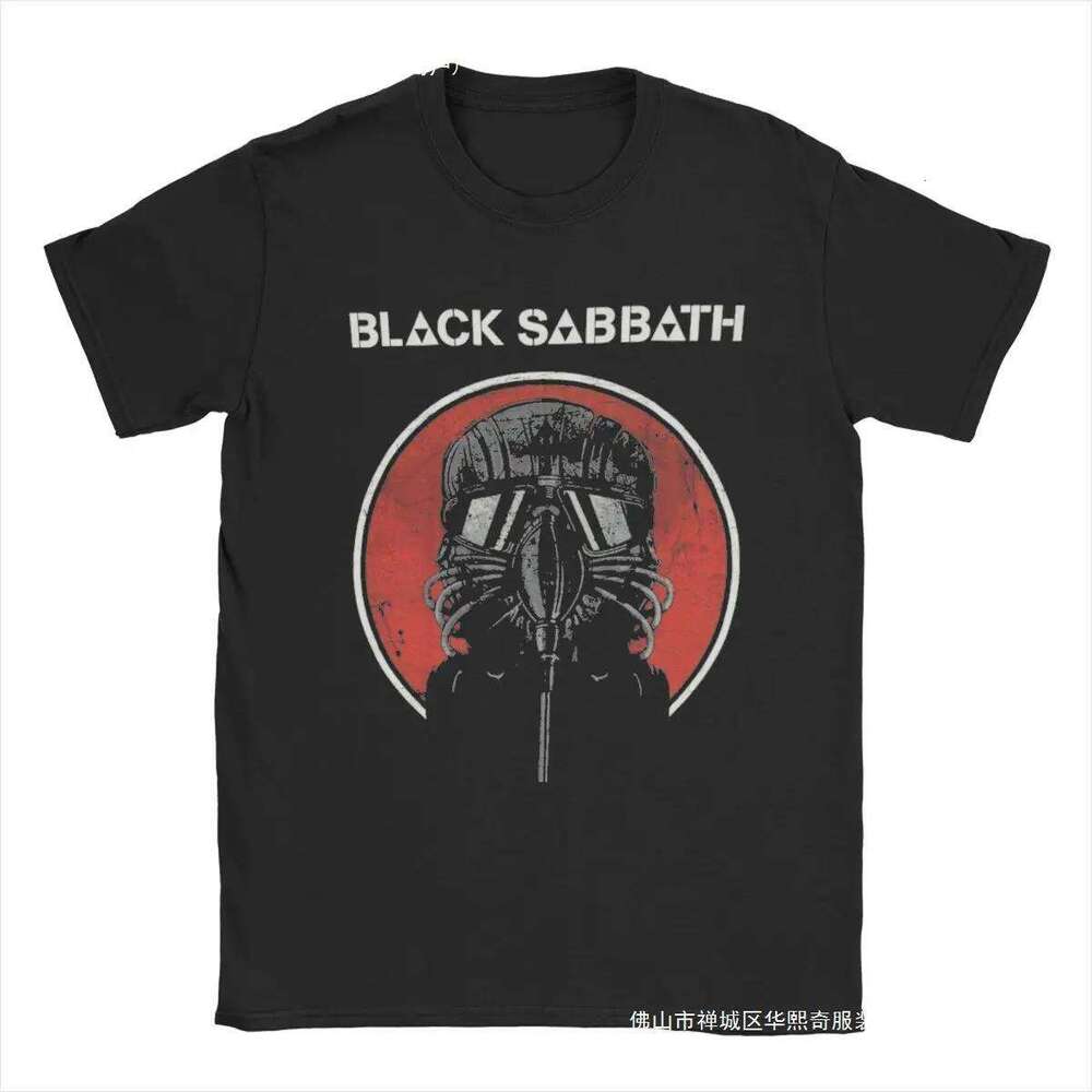 Black Cool Sabbaths T-Shirt Men Leisure 100% Cotton Tee Shir