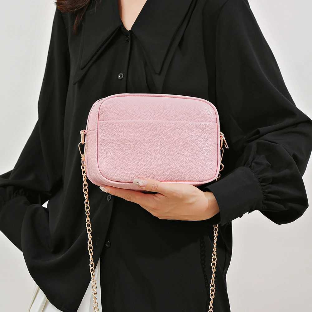 Fi Women Handbag Luxury Brand Leather Tote Bags For Women Shoulder Bags 2024 Designer Handbag Solid Color Messenger ToteXJ250108