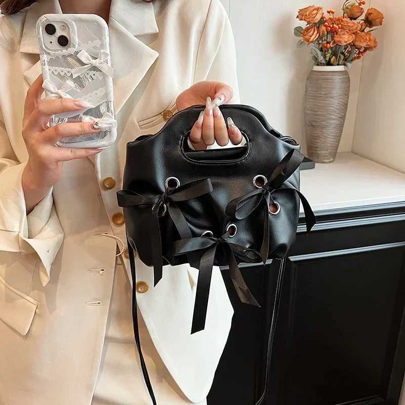 PU Zipper Ladies Shoulder Bags Interior Pocket Sewing Thread 2024 Summer High Quality Crossbody Bags for Women Bolsas FemininasXJ250108