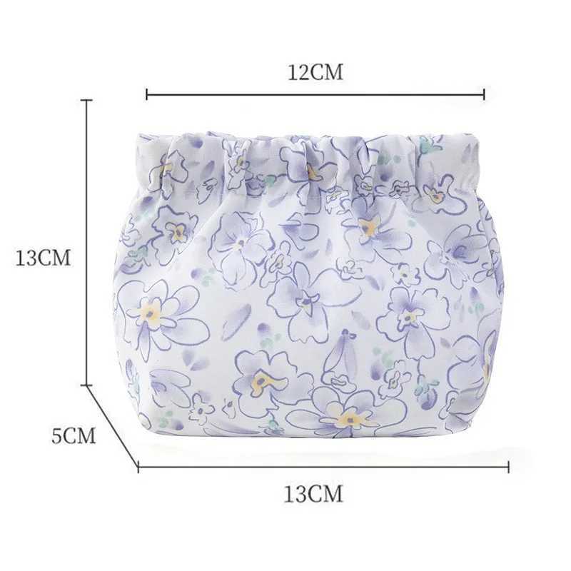 Womens lipstick organizer portable shrapnel self sealing printing cosmetic bag mini key replacement carry on W250109