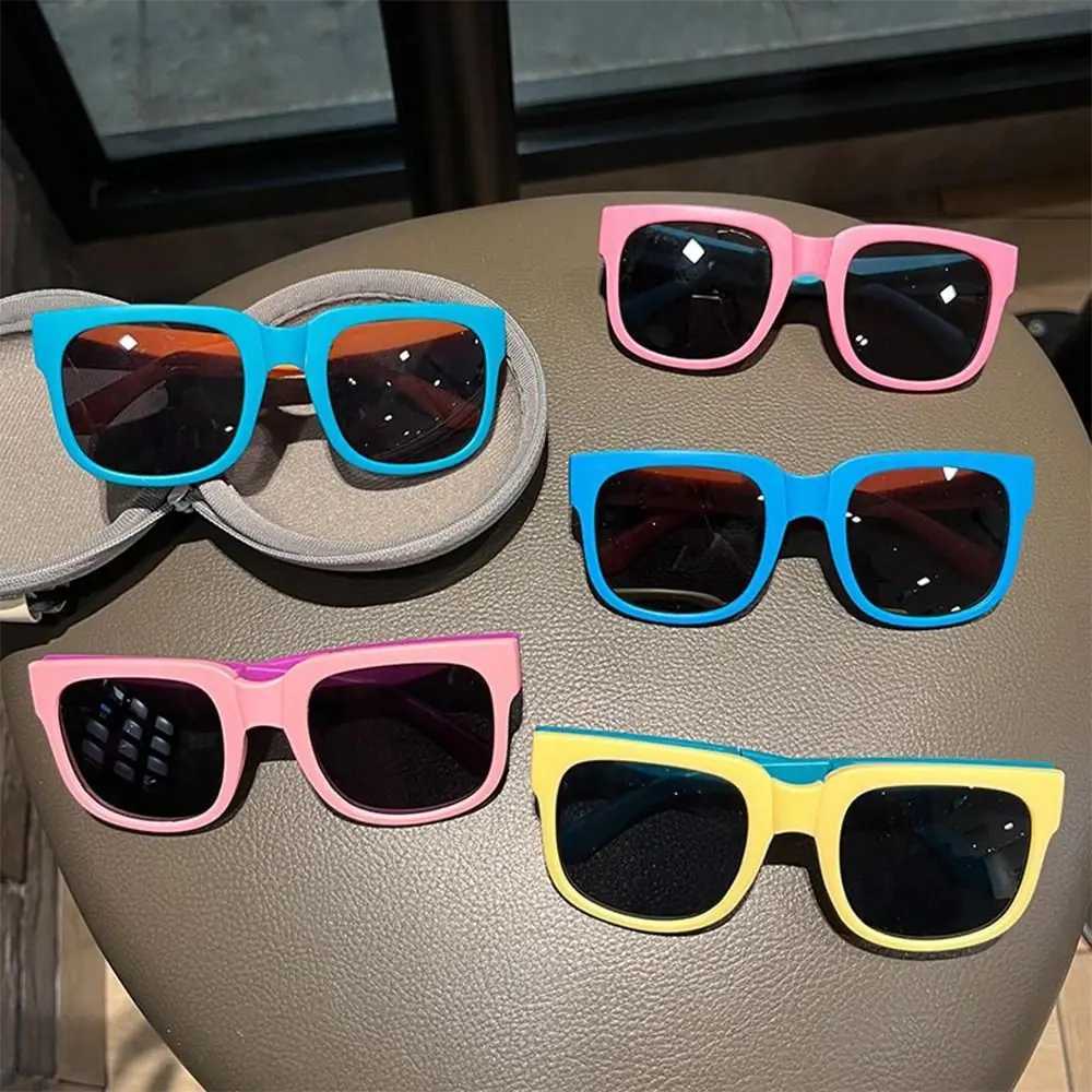 Square Frame Childrens Sunglasses Trendy UV 400 Outdoor Childrens Glasses Childrens Travel Goggles W250109
