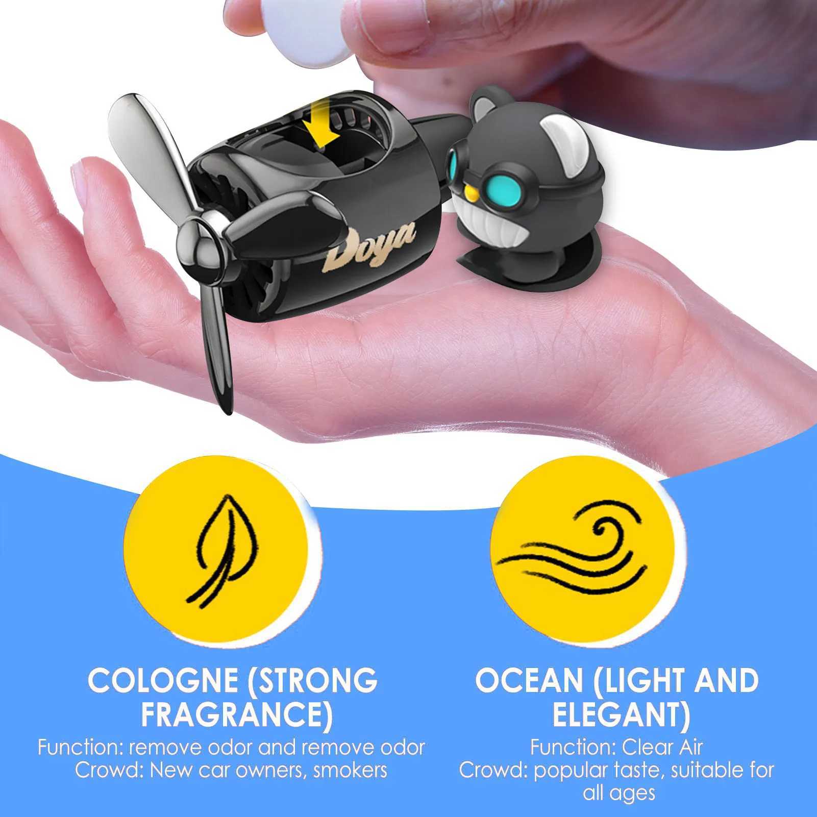 Car Air Freshener Car air freshener lovely car perfume diffuser bear driving car ventilation clip diffuser lovely cartoon shape car perfume decoration