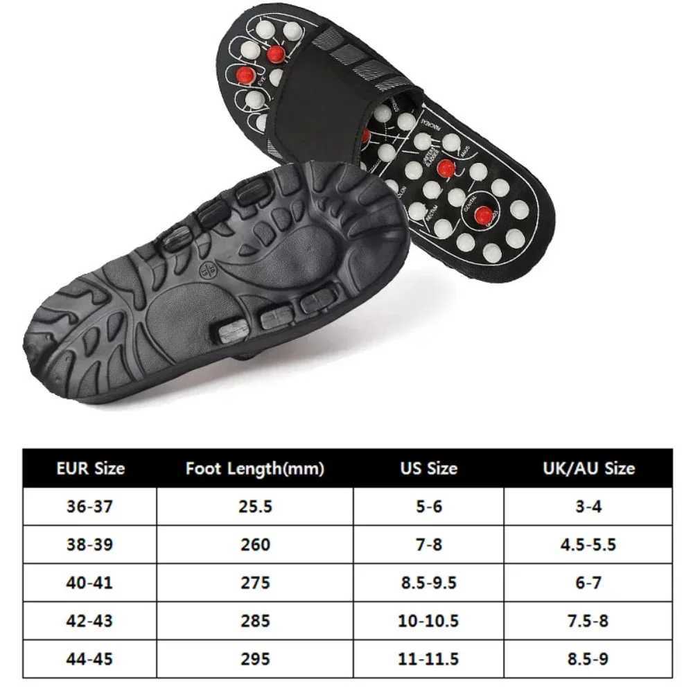 New Arrival Massage sliders for mens and womens foot reflex massage non slip shoes waterproof Acupoint massage flat slider T250108