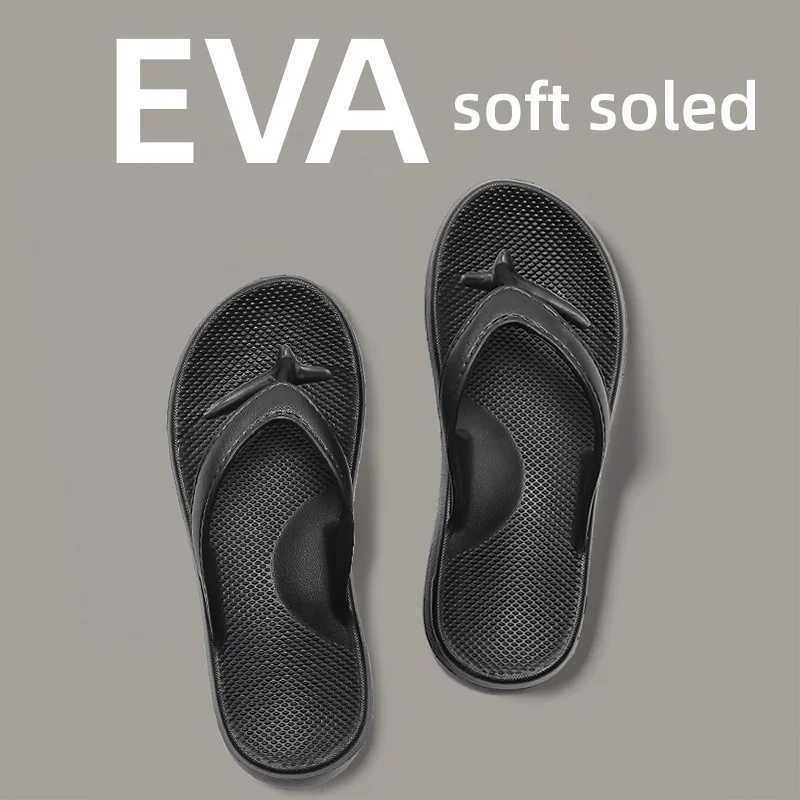New Arrival Mens slippers anti slip summer mens slippers comfortable flat shoes casual womens beach shoes couple slippers T250108