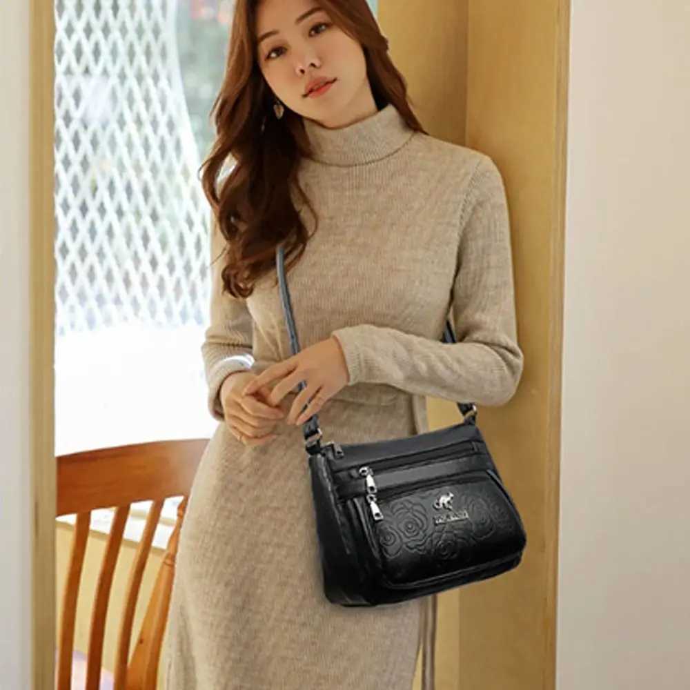 Womens Bag Middle-aged Bag Mothers Bag Fi Multi-layer Large Capacity Single Shoulder Mother-in-l Buy Vegetable BagXJ250108