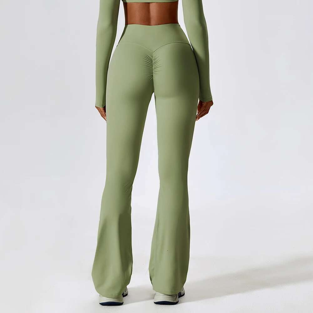 Vnazvnasi Women's Flared Yoga Pants Women Sports Leggings Sportswear Woman Gym Trousers Sweatpants Womens Clothes