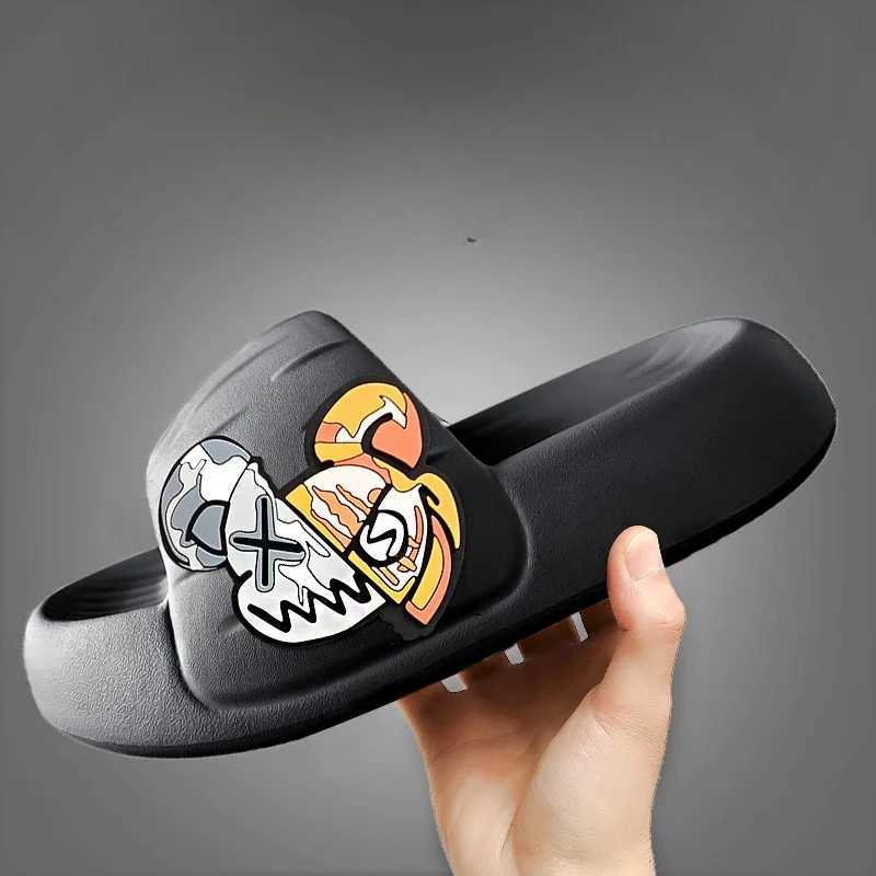 New Arrival Thick soled mens slippers bathroom beach indoor sandals summer womens sandals T250108