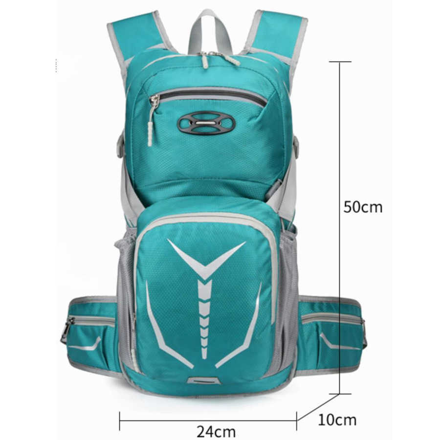 New Cycling Bag Outdoor Bicycle Water Bag Backpack Multifunctional Sports Backpack Large Capacity Travel Bag Daypack 240920
