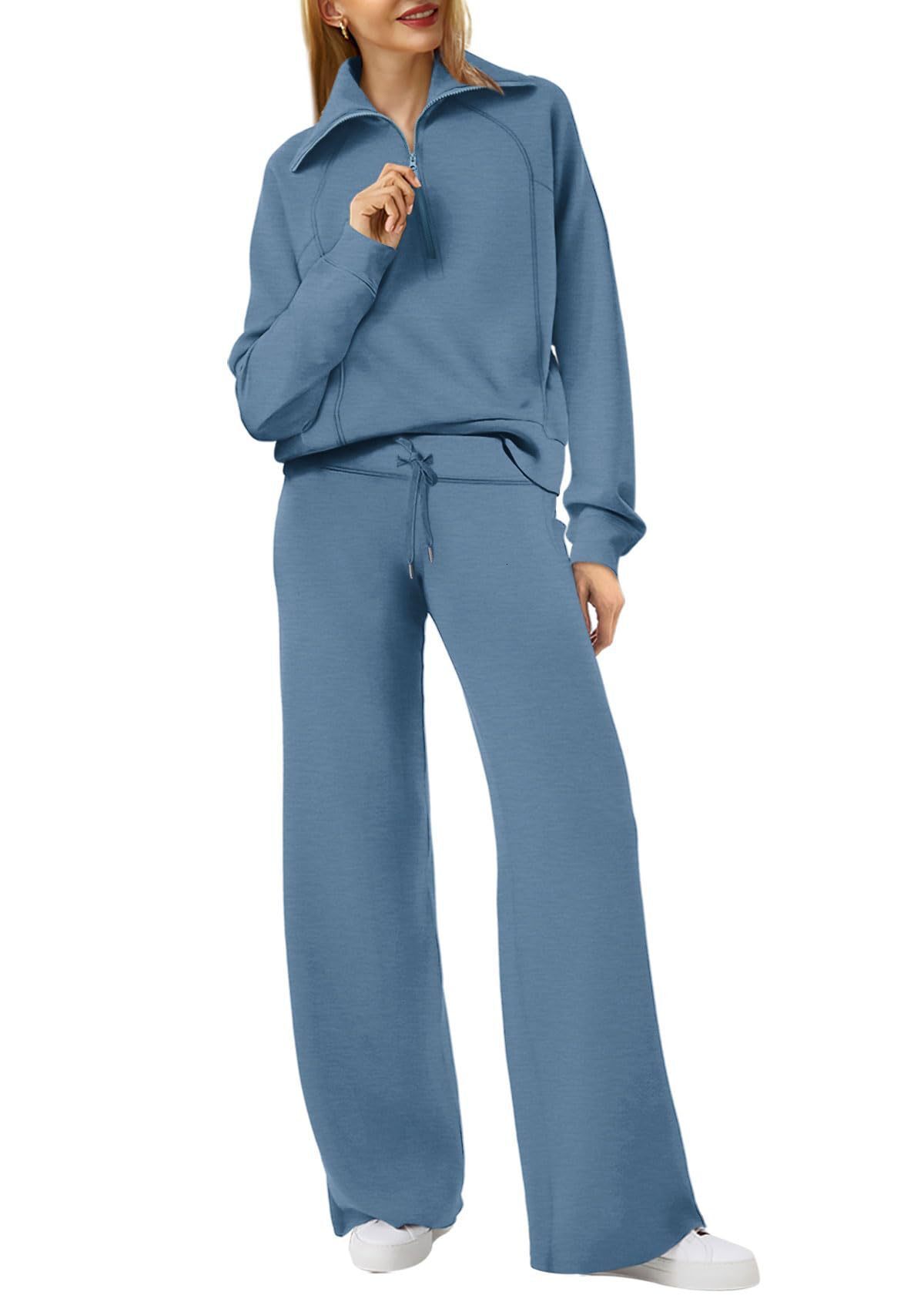 Spring Autumn Winter alosets Designer Tracksuit Fashion Two Piece Women Casual Sporty Sweatsuit Full Sleeve Hoodie Sweatshirt And Trousers 2Pcs Set