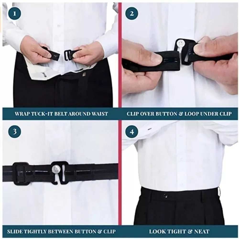 Anti slip elastic waistband and wrinkle resistant shirt maintain the best waistband business W250109