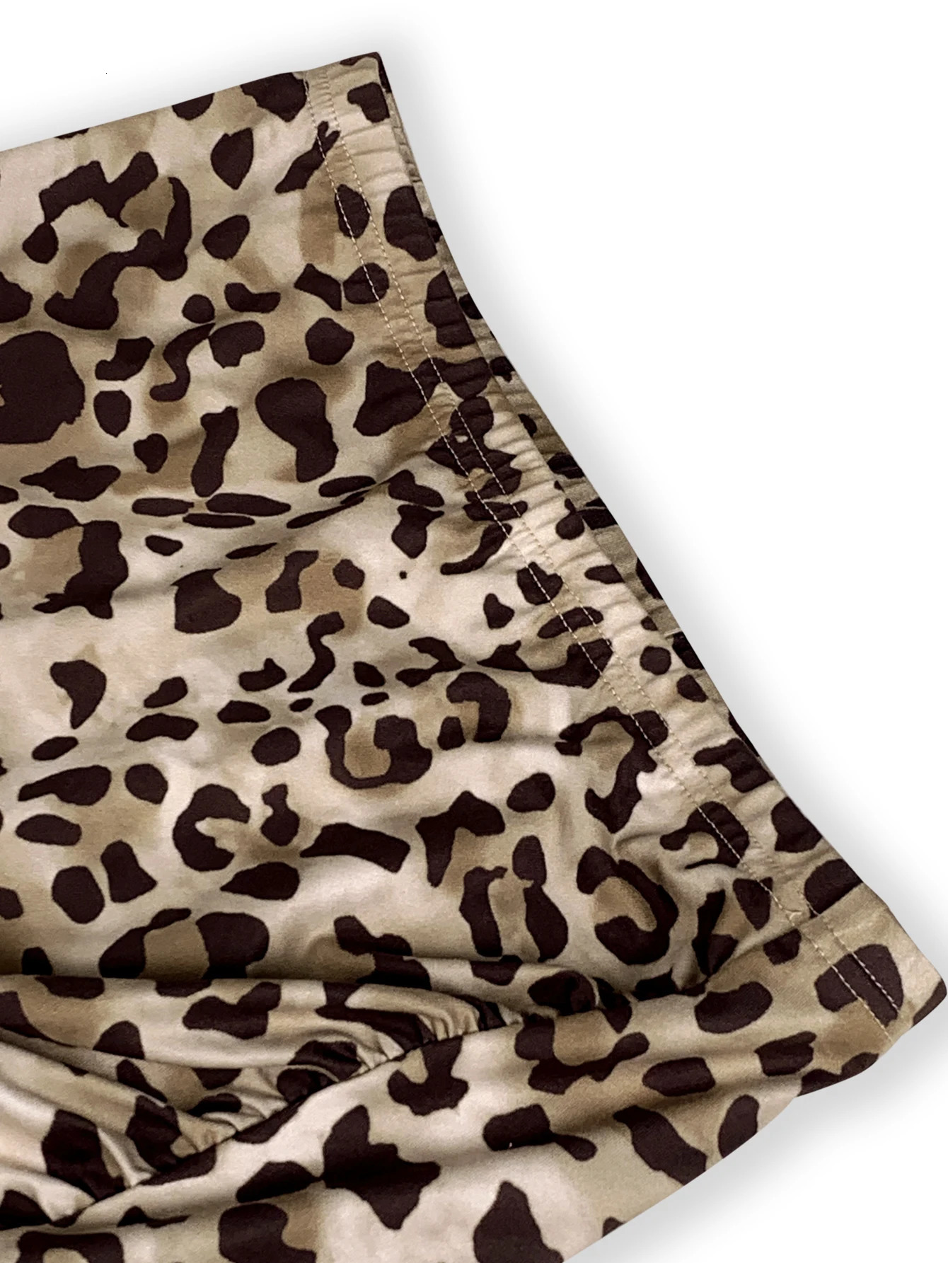 Leopard Print maxi skirt women High Waist Hip Package Slim Midi Skirts Female Sping Summer Fashion long vintage skirts for 250106