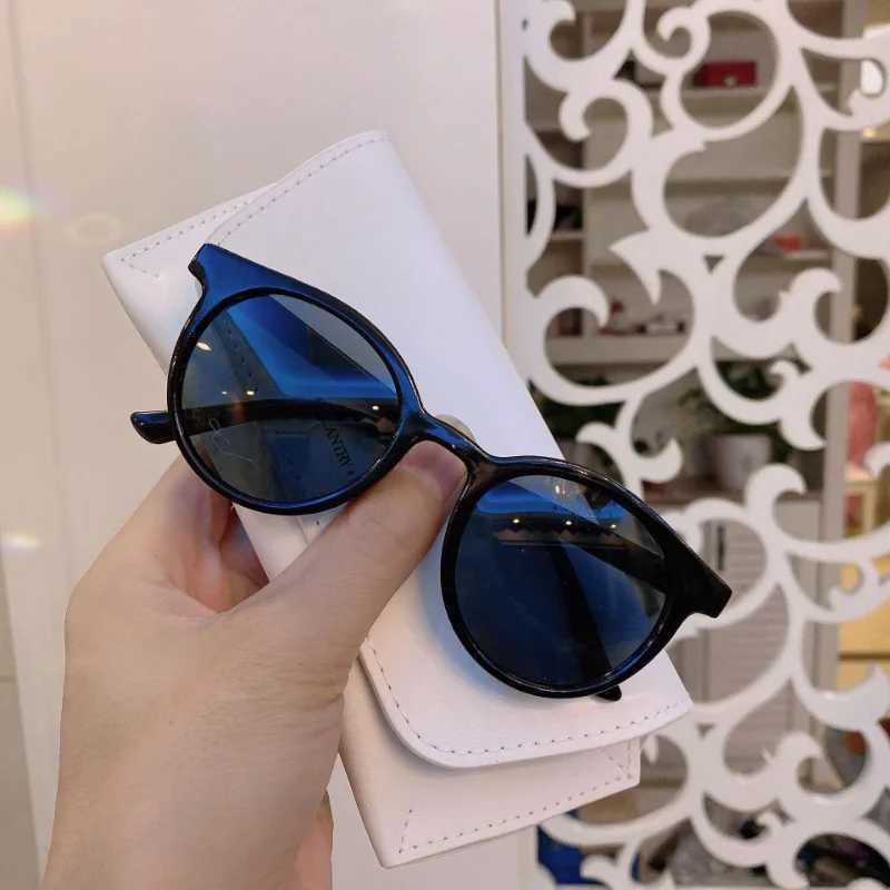 New hot selling cute sweet sunglasses childrens sunglasses retro trend baby sunglasses Korean boys and girls sunglasses UV400 W250109