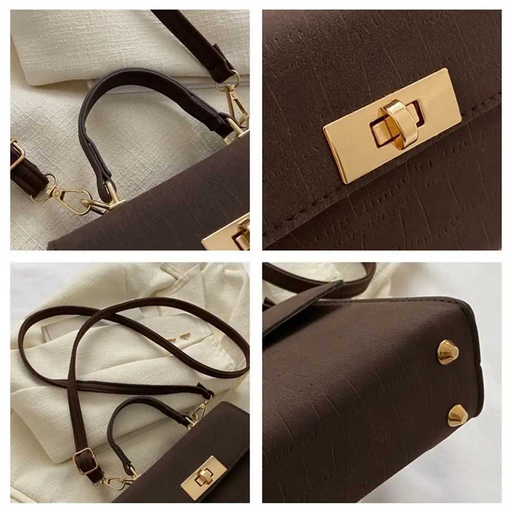 FI Womens PU Leather Shoulder Messenger Bag Cross Body Bag Womens Travel Large Capacity HandbagXJ250412