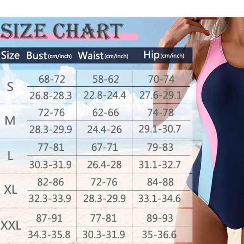 Summer Sexy One-Piece Swimsuits Closed Womens Swimwear Sports For Swimming Wear Body Bathing Suits Beachwear Pool Bather 2025XJ240108