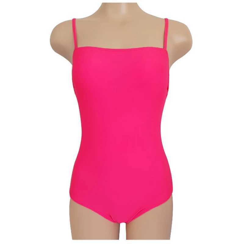 wisuwore One Piece Swimsuit Women 2023 New Push Up Bikini Swimming Suits Monokini Beachwear Solid Bathing Suits Swimwear WomanXJ240108
