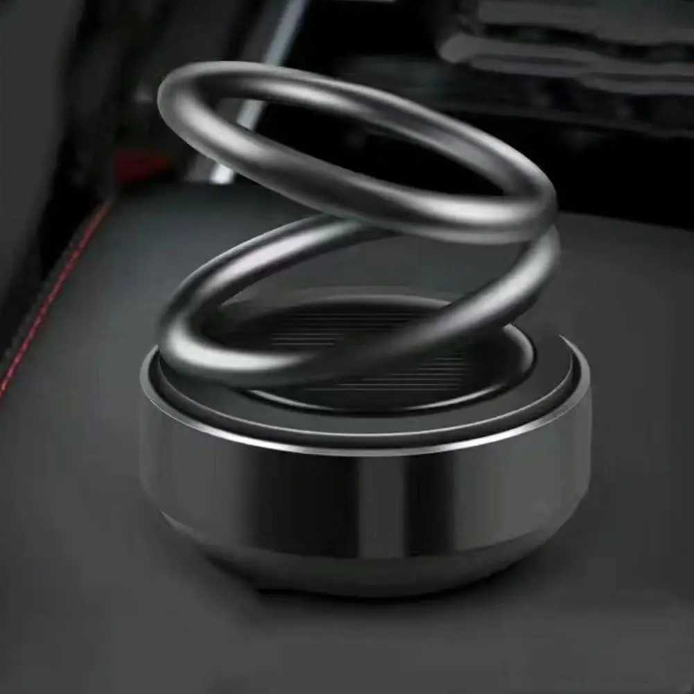 Car Air Freshener Car air freshener car aromatherapy double suspension 360 degree rotation perfume car interior accessories H250108