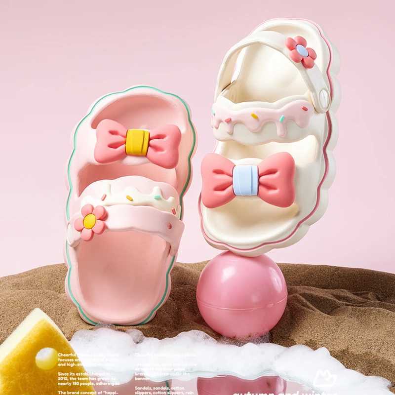 Childrens shoes childrens sandals slippers 2023 summer girls non slip sandals outdoor beach shoes princess shoes Zapatos Ni a W250108