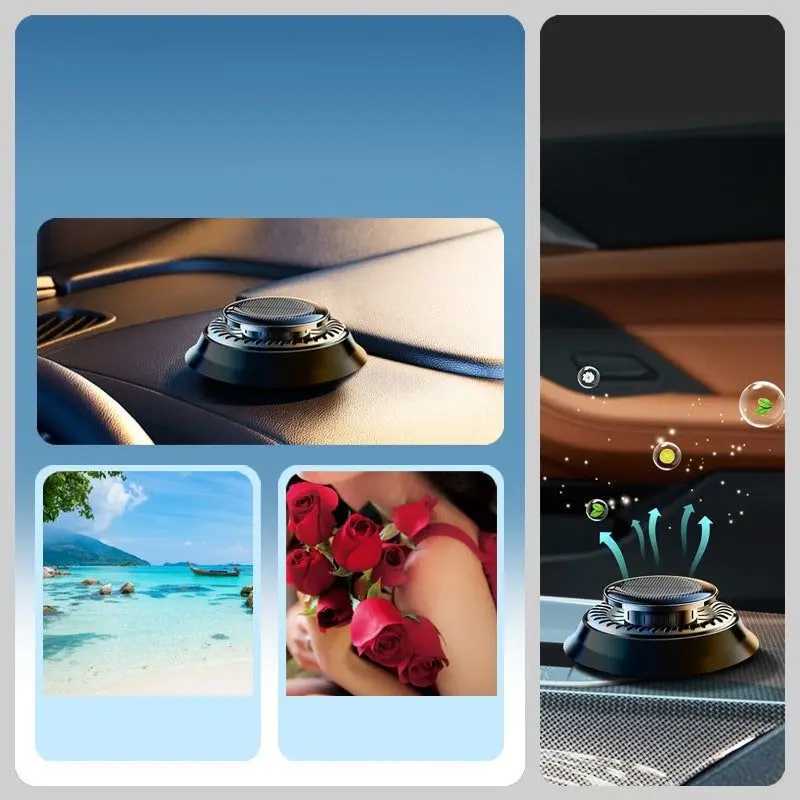 Car Air Freshener Electromagnetic molecular interference for indoor removal of essential oils in cars and home offices automotive diffusers H250108