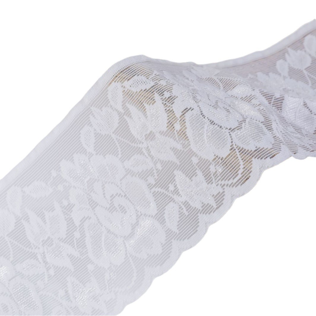 Thick dense high elasticity lace strap soft non hooked narrow lace lace DIY elastic band skirt edge decoration lock edge