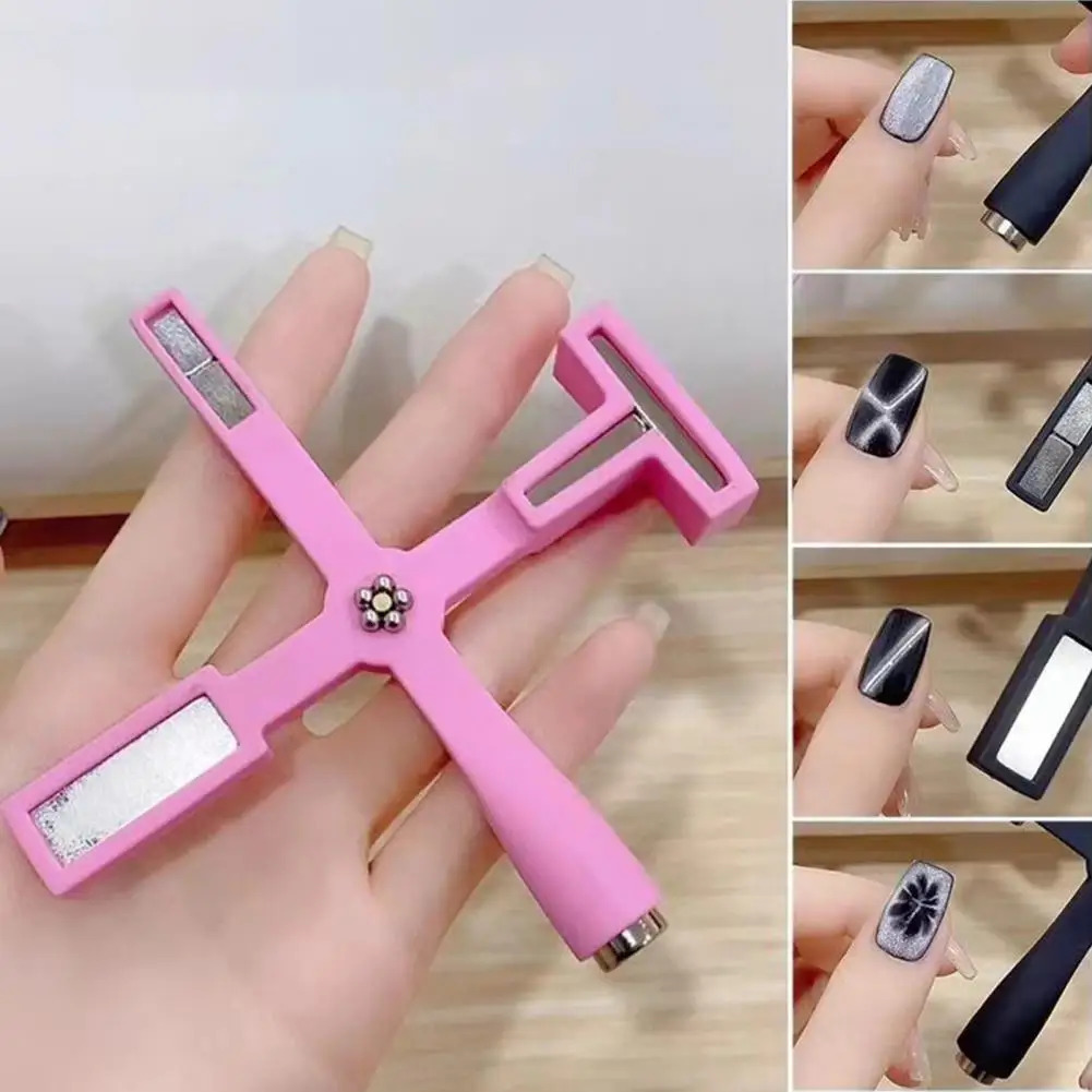 Cat-eye Effect Manicure Tool Multifunctional Cat Eyes Nail Magnet Set for Diy Manicure Strong Magnetic Stick Long Strip for Gel 250107