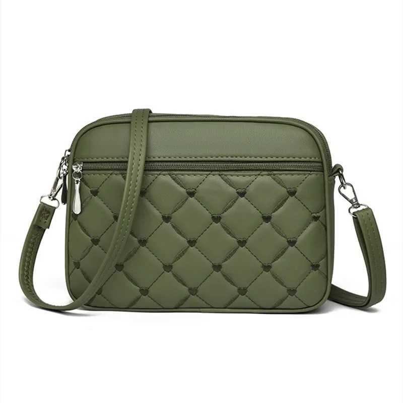 2024 Ladies with High-end and Exquisite Bags New Womens Summer Handbag Versatile Foreign Trade Crossbody Small Square BagsXJ250108