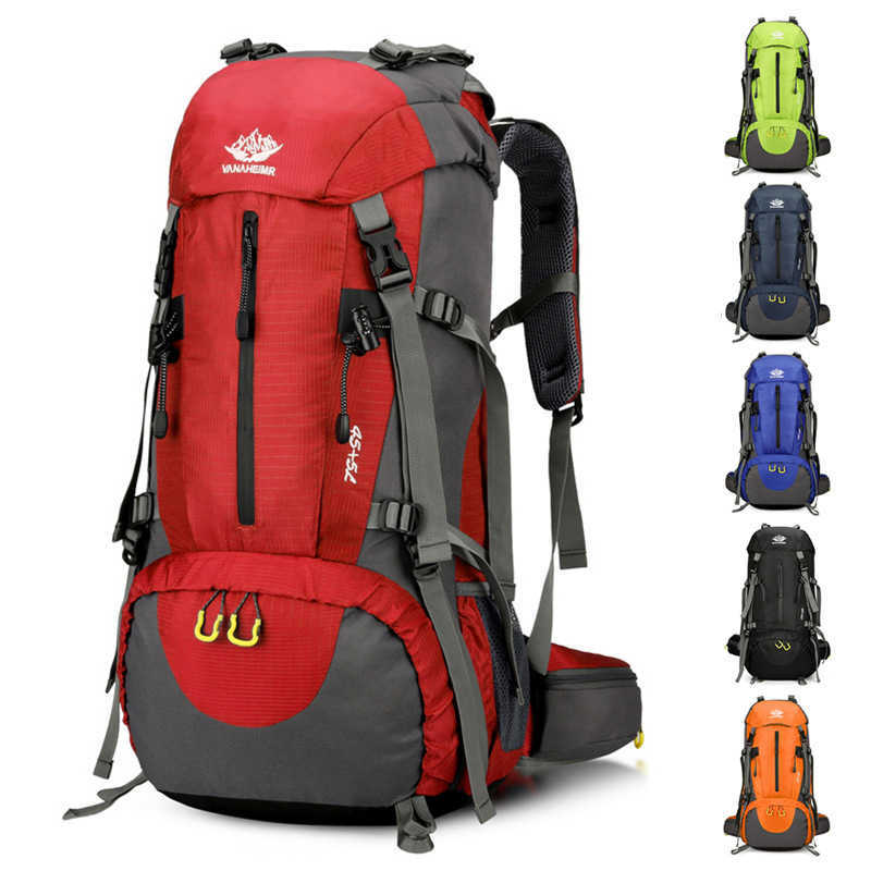 Factory Cargo Outdoor Sports Backpack Large Backpack Mountaineering Bag Travel Bag Large Capacity Multi Functional Backpack 240920