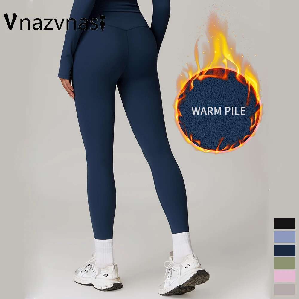 Vnazvnasi Thermal Sportswear Sweatpants Leggings Sports Women Trousers Yoga Pants Gym Wear Woman