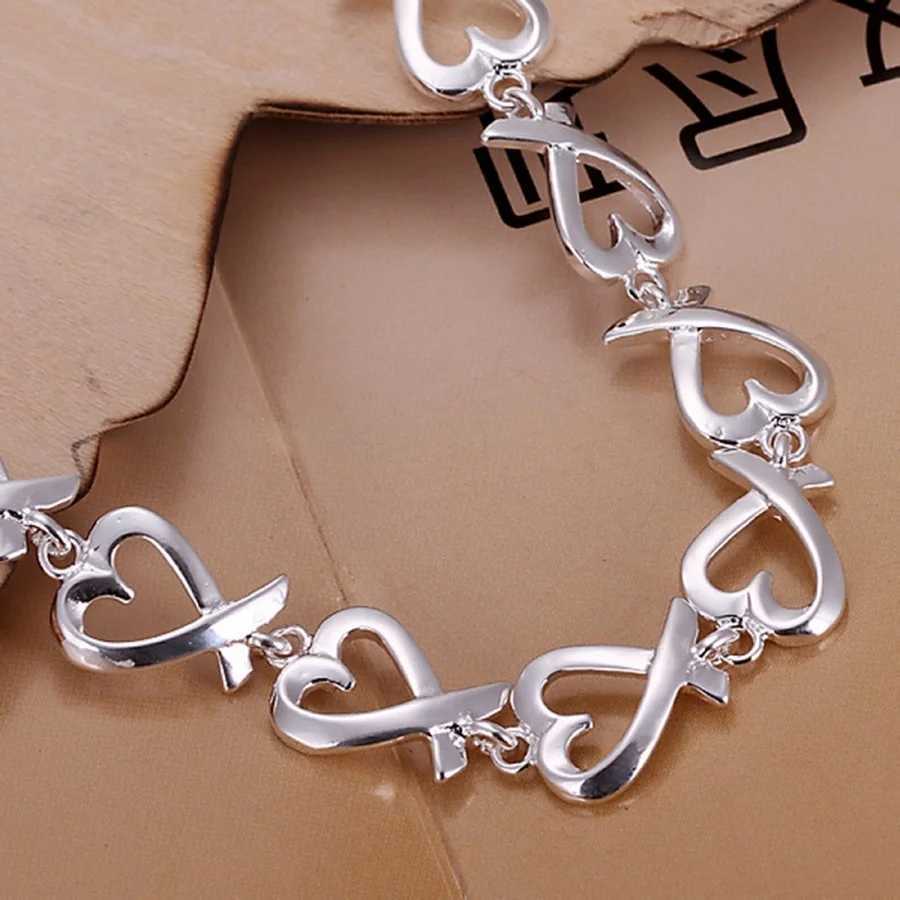 925 Sterling Silver Bracelets for Women Wedding La Cute Noble Pretty Jewelry Fashion N Chain Free Shipping Hot GiftsXJ250109