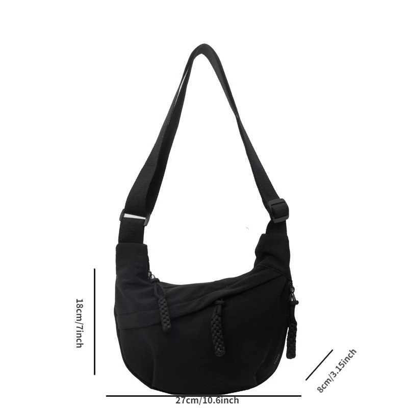 Casual Simplicity plicity Crossbody Bag Summer Candy Color Nyl Bag Female New Large Capacity Fi Single Shoulder BagXJ250108