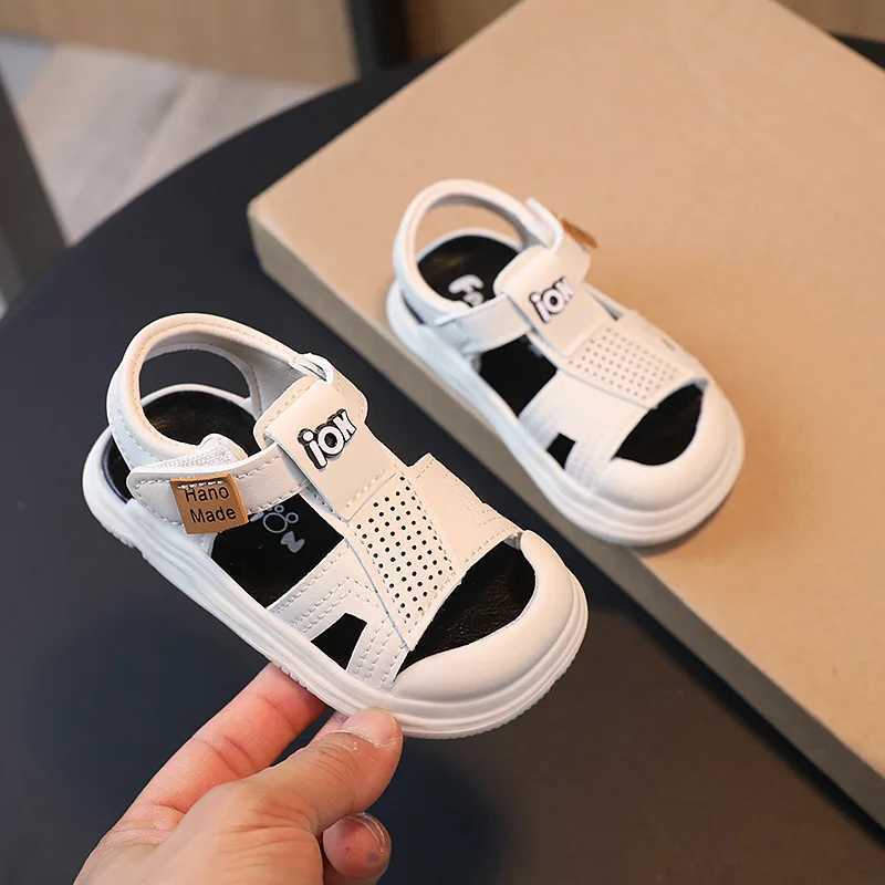Sandas Soft Sole Kid Sandals 2023 Summer New Anti slip Baby Walking Shoes Boys Beach Shoes Casual Girls Shoes Baby Shoes W250108