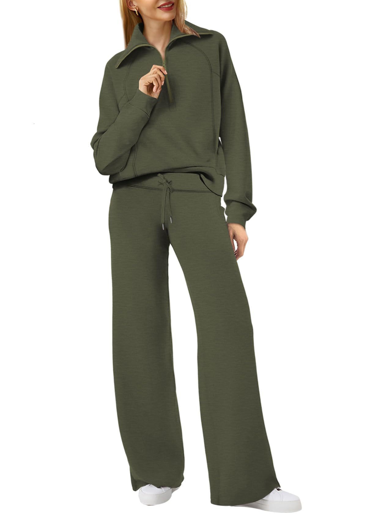 Spring Autumn Winter alosets Designer Tracksuit Fashion Two Piece Women Casual Sporty Sweatsuit Full Sleeve Hoodie Sweatshirt And Trousers 2Pcs Set