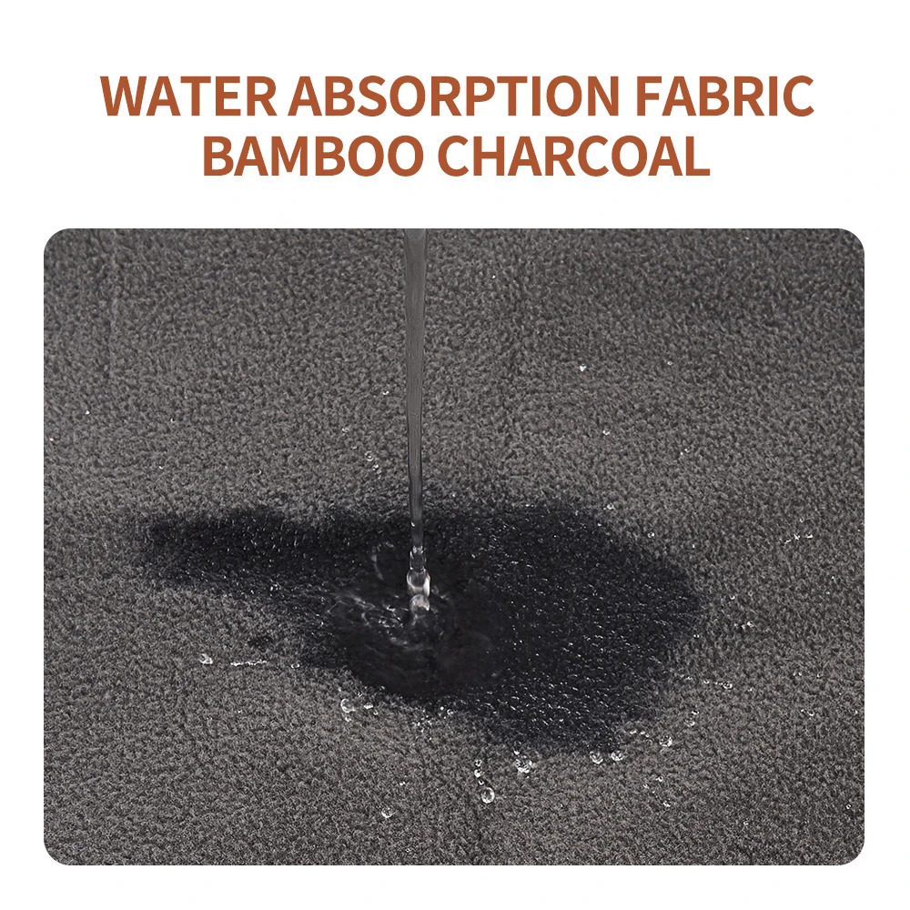 Happyflute 2 Pieces/set Bamboo Charcoal Changing Mat Waterproof Portable Change Pad Comfortable Sheet Mat Bed Pads 40*70cm 250109