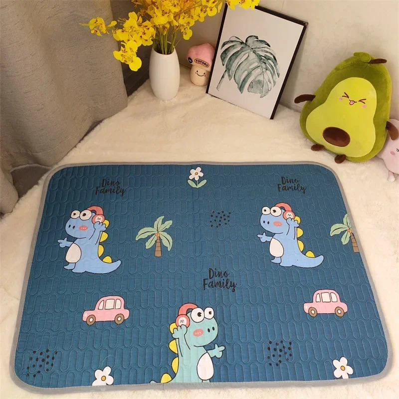 Cotton padded diaper pads for children waterproof washable menstrual pads aunt pad physiological period mattress waterproof chil 250109