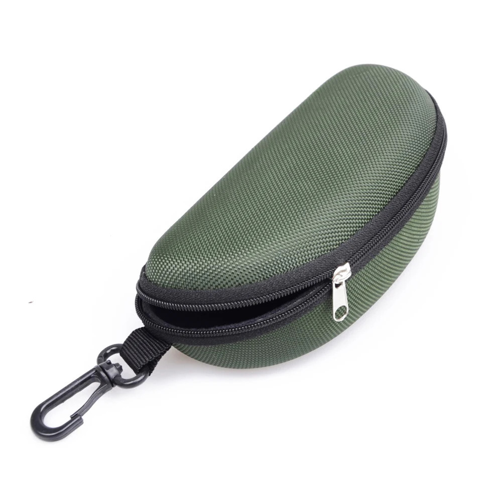 Hard Zipper Box Eyewear Accessory for Sunglasses and Reading Glasses 250109