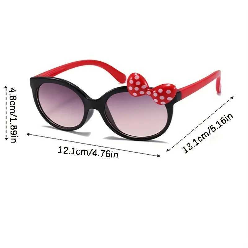 Cute bow sunglasses girls and childrens sunglasses used for climbing outdoor activities W250109