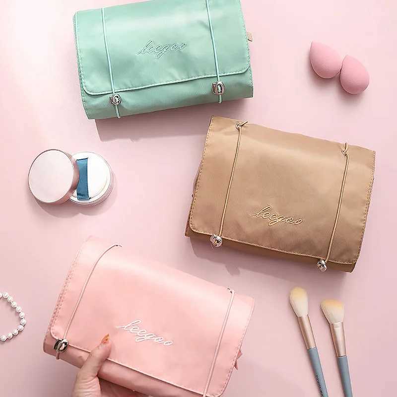 Fashion travel organizer 4-in-1 cosmetic bag set detachable portable storage bag can store cosmetics bathroom etc W250109