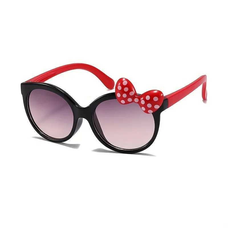 Cute bow sunglasses girls and childrens sunglasses used for climbing outdoor activities W250109