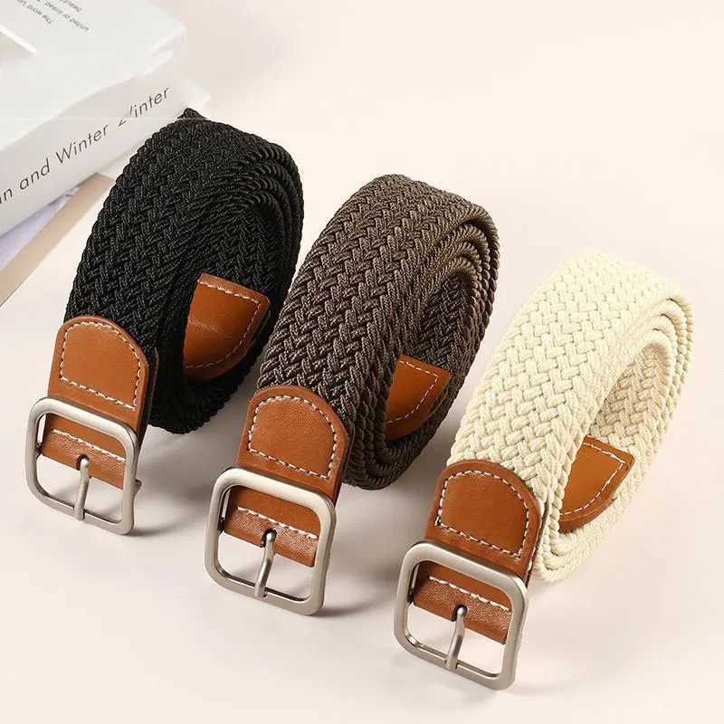 2024 New Womens Belt Mens Pants with Womens Jeans with Instagram Style Youth Canvas W250109