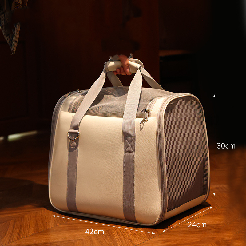 Pet cat bag Go out portable handbag Cat breathable comfortable not stuffy shoulder bag supplies