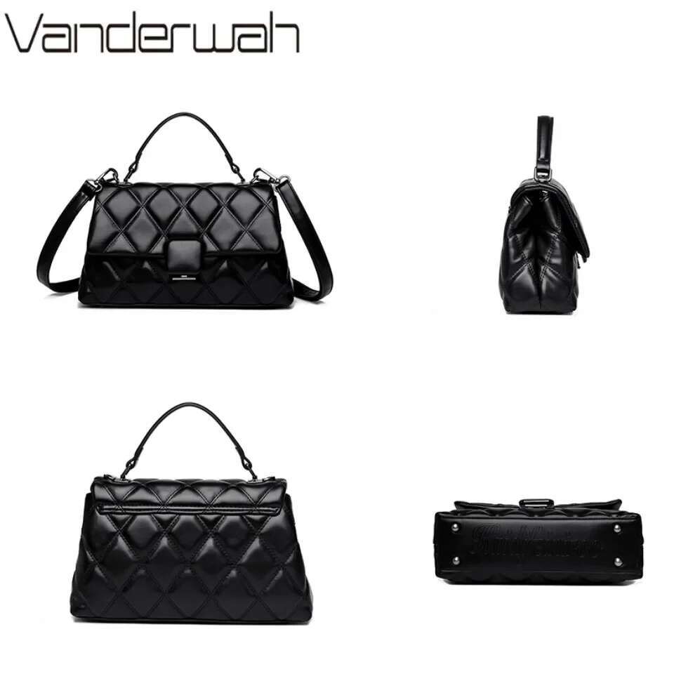 High Quality Women Handbag Designer Purse Ladies PU Leather Shoulder Crossbody Female Casual Sac A Main Messenger Bag