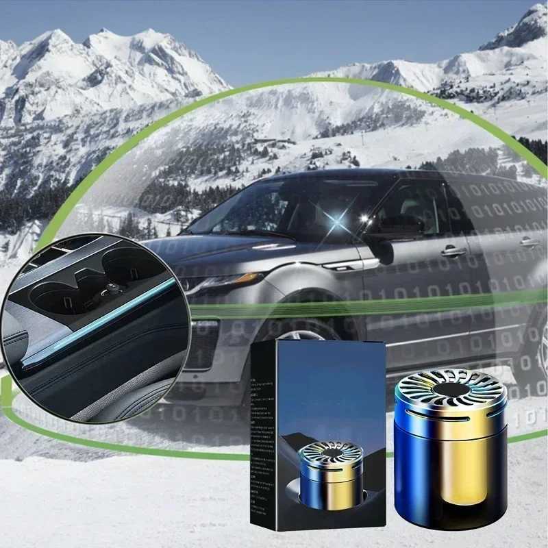 Car Air Freshener Durable car interior air freshener universal modern fashion aromatherapy container car armrest box decoration dashboard decoration H